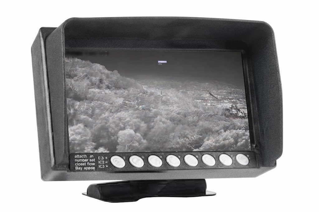 Thermal camera monitor screen